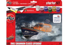  Airfix 1/72 RNLI Shannon Class Lifeboat Starter Set